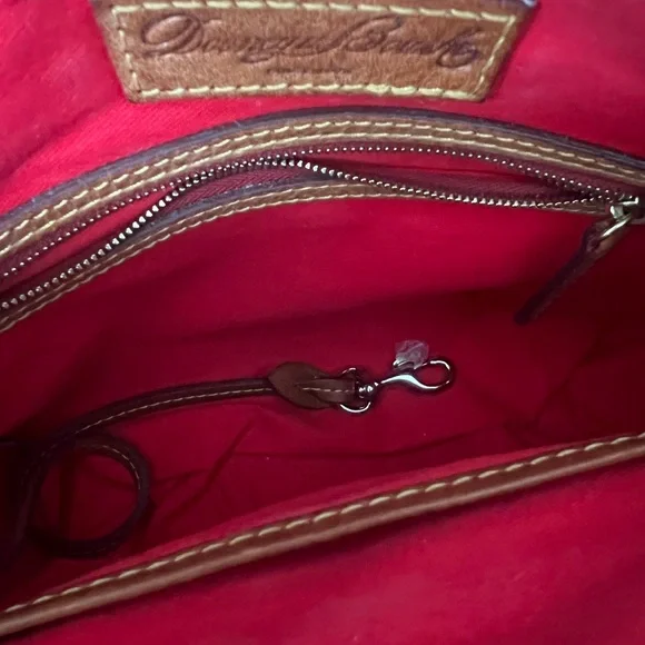 Dooney & Bourke Tan Leather Crossbody Bag - Picture 5 of 7